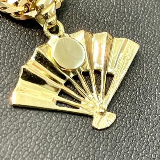 扇子 ペンダント ［K18］ - ARCH 7 STAR