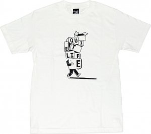 THE QUIET LIFE STACKED BOXES Tシャツ　-ホワイト