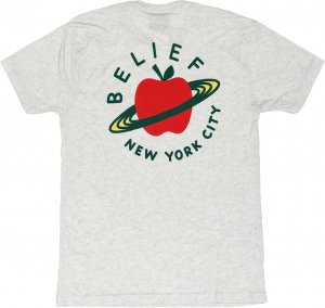 Belief NYC CITY SPACE Tシャツ　-アッシュ ヘザー