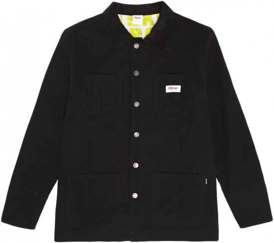 Good Worth & Co Chore Jacket -ブラック - CROOZE CLOTHING