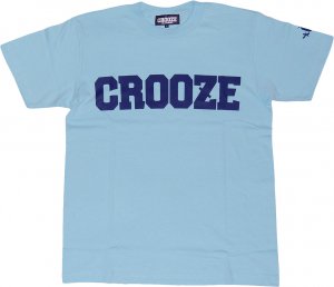 CROOZE Classic Logo Tee 　-ライトブルー