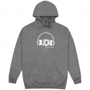 <img class='new_mark_img1' src='https://img.shop-pro.jp/img/new/icons20.gif' style='border:none;display:inline;margin:0px;padding:0px;width:auto;' />LICK NYC LOUD Pullover Hoodie　-ガンメタルヘザー