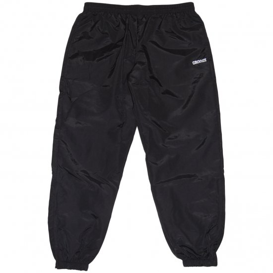 CROOZE Classic Nylon Track Pants　-ブラック - CROOZE CLOTHING