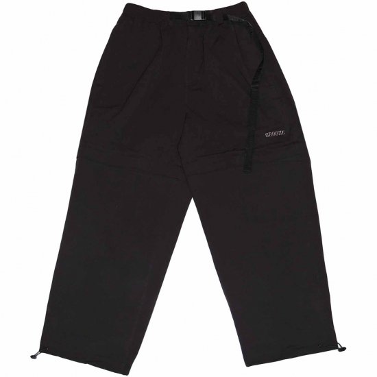 CROOZE Classic Logo Convertible Pant　-ブラック - CROOZE CLOTHING