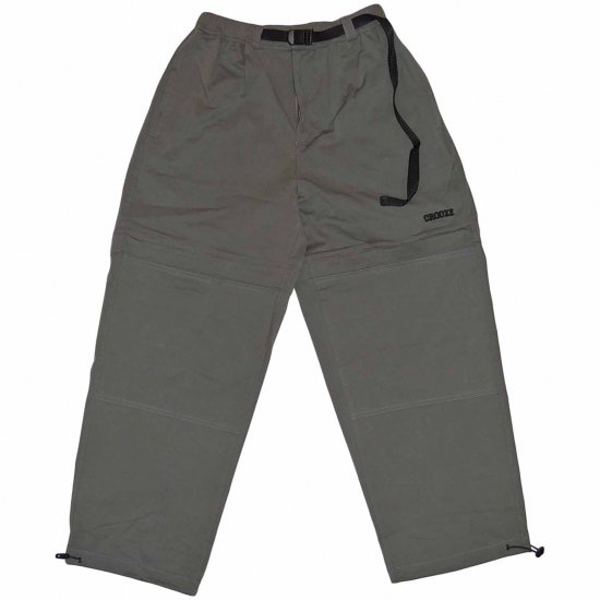 CROOZE Classic Logo Convertible Pant -チャコール - CROOZE CLOTHING