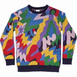 <img class='new_mark_img1' src='https://img.shop-pro.jp/img/new/icons20.gif' style='border:none;display:inline;margin:0px;padding:0px;width:auto;' />The Quiet Life Bryant Burst Sweater　-マルチ