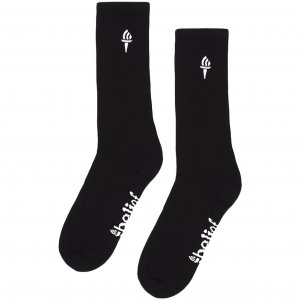 Belief NYC Torch Athletic Sock -ブラック - CROOZE CLOTHING