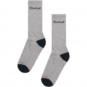 Belief NYC Logo Athletic Sock-إ졼