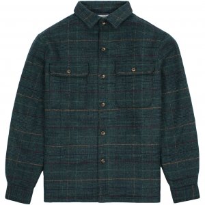 Belief NYC Quilted Flannel Overshirt　-ハンター