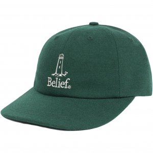 Belief NYC Lighthouse 6 Panel　-ダークグリーン