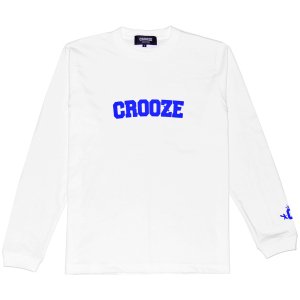 CROOZE Classic Logo Long Sleeve Tee　-ホワイト