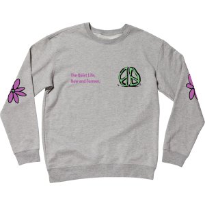 The Quiet Life Now & Forever Crewneck　-ヘザーグレー