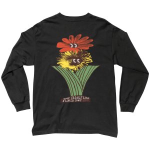 <img class='new_mark_img1' src='https://img.shop-pro.jp/img/new/icons1.gif' style='border:none;display:inline;margin:0px;padding:0px;width:auto;' />The Quiet Life Flower Shop Long Sleeve Tee　ーブラック