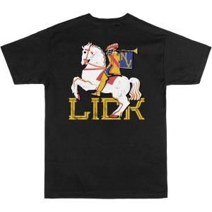 LICK NYC Trumpeteer Tee -ブラック - CROOZE CLOTHING
