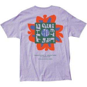 The Quiet Life Community Minded Tee　-ラベンダー