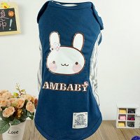 【OUTLET】うさぎトップス　ネイビー　XSサイズ　Ambaby<img class='new_mark_img2' src='https://img.shop-pro.jp/img/new/icons1.gif' style='border:none;display:inline;margin:0px;padding:0px;width:auto;' />