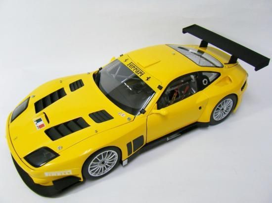 京商 1/18 フェラーリ 575GTC 2005（イエロー） | ミニカーの通販 