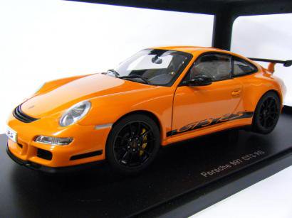 オートアート 1/18 ポルシェ 911 GT3 RS(997) （オレンジ/ブラック） | ミニカーの通販ショップ　DDダイキャスト