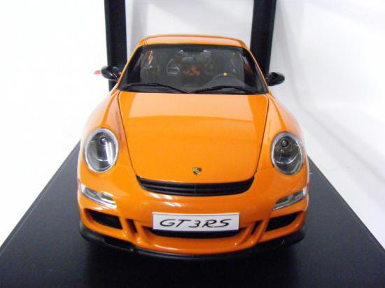 オートアート 1/18 ポルシェ 911 GT3 RS(997) （オレンジ/ブラック） | ミニカーの通販ショップ　DDダイキャスト