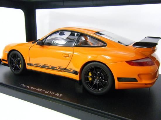 オートアート 1/18 ポルシェ 911 GT3 RS(997) （オレンジ/ブラック 