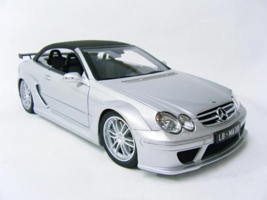 京商 1/18 メルセデス CLK DTM AMG カブリオレ（シルバー） | ミニカー 