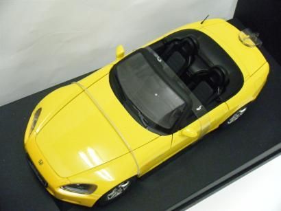 オートアート 1/18 ホンダ S2000 ロードスター(イエロー) | ミニカーの