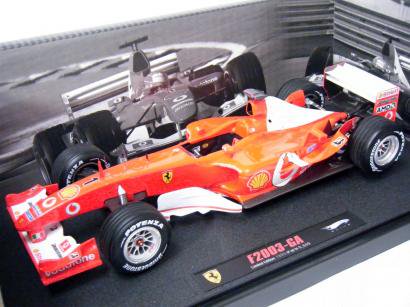 マテルエリート 1/18 フェラーリ F2003-GA(No.1/2003 日本GP）M.シューマッハ | ミニカーの通販ショップ　DDダイキャスト