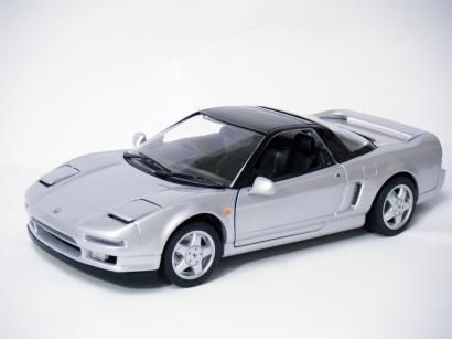 京商 1/18 ホンダ NSX 1990（シルバー）KYOSHO DIE-CAST MODEL 20th