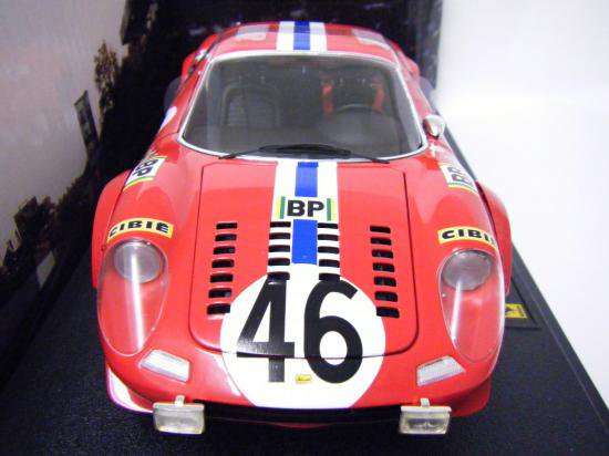 マテルエリート 1/18 フェラーリ ディーノ 246 GT（No.46/1972 ル