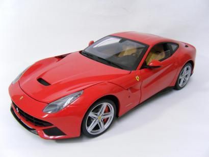 マテルエリート 1/18 フェラーリ F12 ベルリネッタ（レッド） - ミニカー・モデルバイク通販ショップ　DDダイキャスト