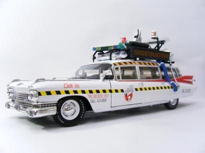 マテルエリート 1/18 ゴーストバスターズII Ecto 1A - ミニカー