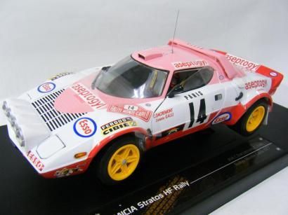 Sun Star 1/18 ランチア ストラトス HF ラリー（No.14/1977