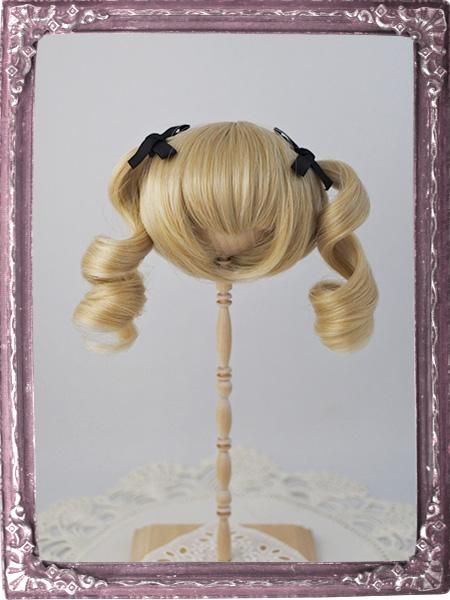 5インチ～5.5インチ ] クラシカルツインテール * カラー/エクリュ