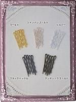 クリップ・パッチン留め・ヘアアクセサリー素材 - 小さなドール用