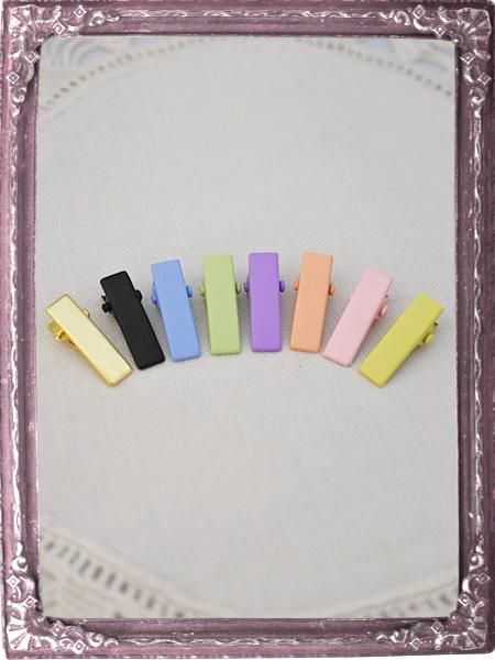 楽天市場】ヘアクリップ 3個入り DIYパーツ 金具 デコレーション