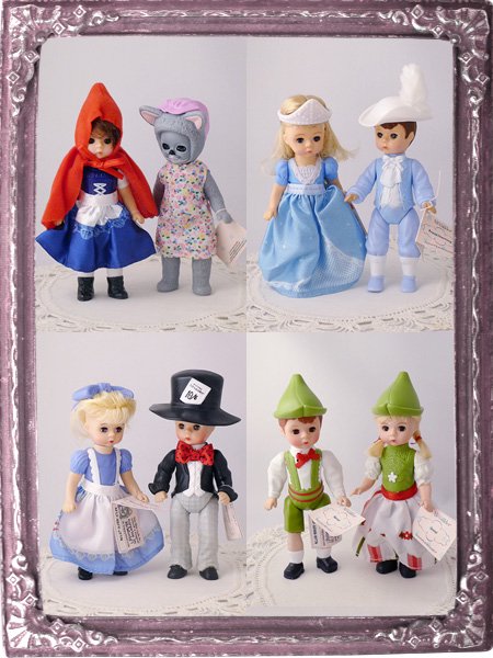 マダムアレクサンダーのお人形 童話モチーフ4種類 - 小さなドール用ウィッグのお店
