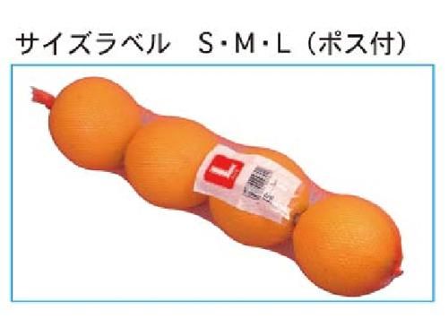 信和 胴貼りネット Mタイプ 折巾26cm 長さ50cm 赤/黄/オレンジ/白 ...