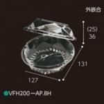 ڲɬܡۥߥ˥ȥޥȡ꡼ѥѥå VFH200-AP 8H ȹ 13112761mm 1800 եԥ塼