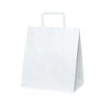 【屋号必須】手提袋 ラッピーバッグ #11 晒無地 240×160×270mm 1ケース300枚入り 0121509 福助工業 紙袋