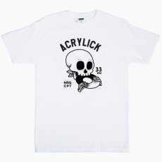 <img class='new_mark_img1' src='https://img.shop-pro.jp/img/new/icons30.gif' style='border:none;display:inline;margin:0px;padding:0px;width:auto;' />Acrylick "SOUND BITES" Tシャツ / ホワイト