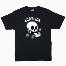 <img class='new_mark_img1' src='https://img.shop-pro.jp/img/new/icons6.gif' style='border:none;display:inline;margin:0px;padding:0px;width:auto;' />Acrylick "SOUND BITES" Tシャツ / ブラック