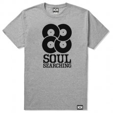 101 Apparel "SOUL SEARCHING" Tシャツ / グレー
