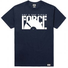 <img class='new_mark_img1' src='https://img.shop-pro.jp/img/new/icons30.gif' style='border:none;display:inline;margin:0px;padding:0px;width:auto;' />101 Apparel "Diggin Force" Tシャツ / ネイビー