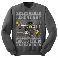 <img class='new_mark_img1' src='https://img.shop-pro.jp/img/new/icons30.gif' style='border:none;display:inline;margin:0px;padding:0px;width:auto;' />Okayplayer "The Legendary Roots Crew Holiday" スウェットシャツ / グレー
