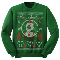 <img class='new_mark_img1' src='https://img.shop-pro.jp/img/new/icons6.gif' style='border:none;display:inline;margin:0px;padding:0px;width:auto;' />Okayplayer "Merry Questmas" スウェットシャツ / グリーン