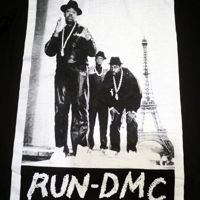 Hip HOP(ヒップホップ) ラップTシャツ- RUN DMC (ランディーエムシー 