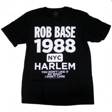 <img class='new_mark_img1' src='https://img.shop-pro.jp/img/new/icons6.gif' style='border:none;display:inline;margin:0px;padding:0px;width:auto;' />Rob Base "Harlem" Tシャツ/ ブラック