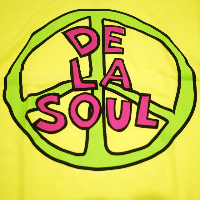 Hip HOP(ヒップホップ) ラップT-De La Soul (デラソウル)のロングスリーブTシャツ- Fedup 大阪 Osaka