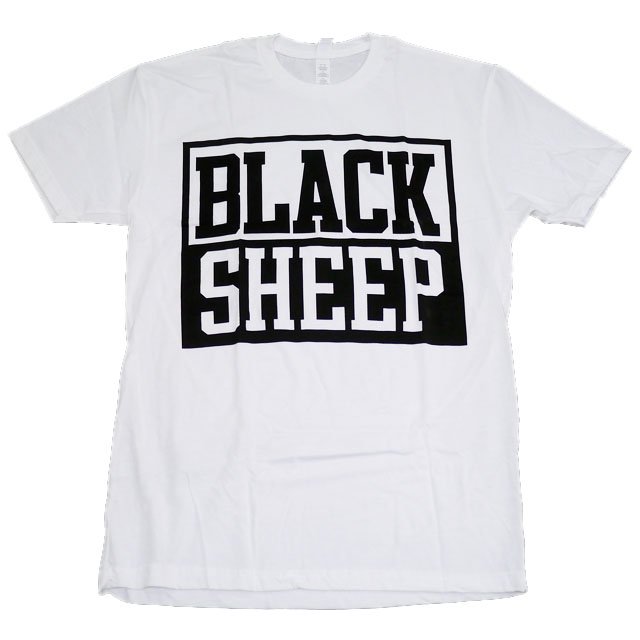 Hip HOP(ヒップホップ) ラップT-BLACK SHEEP(ブラックシープ)のオフィシャルロゴ Tシャツ- Fedup 大阪 Osaka