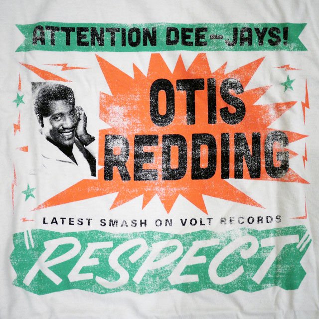 Soul(ソウル)Tシャツ-Otis Redding(オーティス レディング)Tシャツ 